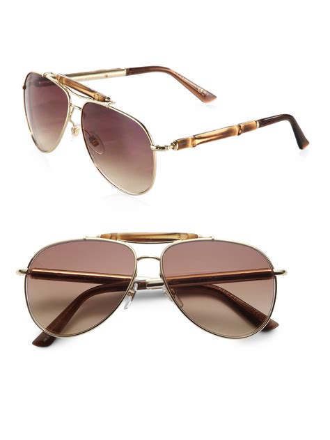 gucci aviator glasses with lenses